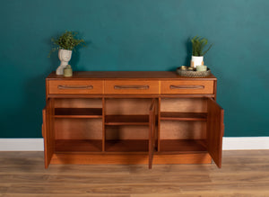 Retro Teak 1960s G Plan Fresco Plinth Sideboard By Victor Wilkins