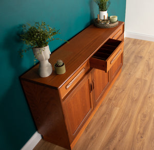 Retro Teak 1960s G Plan Fresco Plinth Sideboard By Victor Wilkins