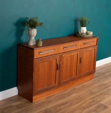 Load image into Gallery viewer, Retro Teak 1960s G Plan Fresco Plinth Sideboard By Victor Wilkins