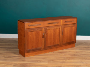 Retro Teak 1960s G Plan Fresco Plinth Sideboard By Victor Wilkins