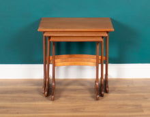 Load image into Gallery viewer, Retro Teak 1960s G Plan Mid Century Nest Of 3 Coffee Tables