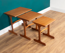 Load image into Gallery viewer, Retro Teak 1960s G Plan Mid Century Nest Of 3 Coffee Tables