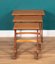 Load image into Gallery viewer, Retro Teak 1960s G Plan Mid Century Nest Of 3 Coffee Tables