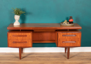 Retro Teak 1960s G Plan Fresco Desk By Viktor Wilkins Regular price