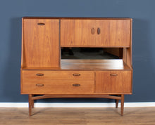 Load image into Gallery viewer, Retro Teak 1960s Long G Plan Scandi Mid Century High Sideboard