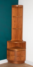 Load image into Gallery viewer, Retro Teak 1960s Nathan Mid Century Corner Cabinet