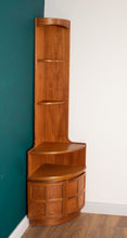 Load image into Gallery viewer, Retro Teak 1960s Nathan Mid Century Corner Cabinet