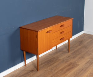 Retro Teak 1960s Austinsuite Console Table Small Sideboard Lamp Table