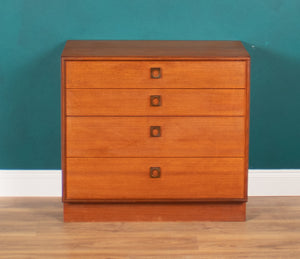 Retro Teak 1960s G Plan Form Five 5 Chest Of Drawers