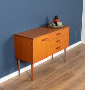 Retro Teak 1960s Austinsuite Console Table Small Sideboard Lamp Table