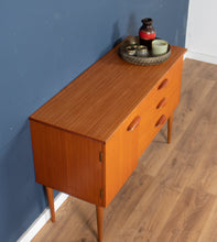 Load image into Gallery viewer, Retro Teak 1960s Austinsuite Console Table Small Sideboard Lamp Table