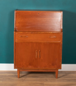 Retro Teak 1960s Jentique Bureau Writing Desk