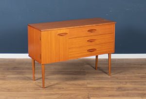 Retro Teak 1960s Austinsuite Console Table Small Sideboard Lamp Table