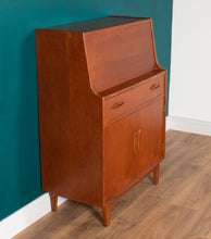 Load image into Gallery viewer, Retro Teak 1960s Jentique Bureau Writing Desk