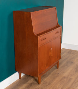 Retro Teak 1960s Jentique Bureau Writing Desk