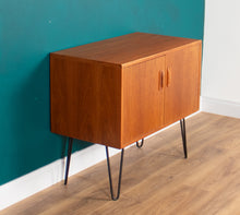 Load image into Gallery viewer, Retro Teak G Plan Fresco Sideboard TV Cabinet Drinks Cabinet By Victor Wilkins