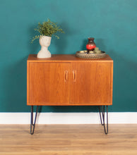 Load image into Gallery viewer, Retro Teak G Plan Fresco Sideboard TV Cabinet Drinks Cabinet By Victor Wilkins