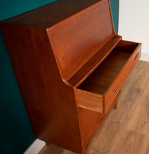 Load image into Gallery viewer, Retro Teak 1960s Jentique Bureau Writing Desk