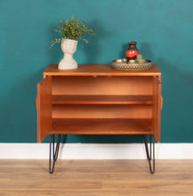 Load image into Gallery viewer, Retro Teak G Plan Fresco Sideboard TV Cabinet Drinks Cabinet By Victor Wilkins