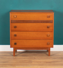 Load image into Gallery viewer, Retro Teak 1960s Homeworthy Chest Of Drawers