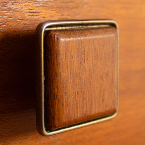 Retro Teak 1960s Homeworthy Chest Of Drawers