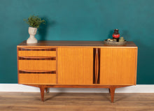 Load image into Gallery viewer, Retro Teak 1960s A H Mcintosh Lemond Short Mid Century Sideboard