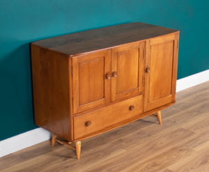 Vintage Retro Ercol Windsor Blonde Elm Sideboard