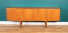 Load image into Gallery viewer, Retro Teak 1960s Long A H Macintosh Torpedo Mid Century Sideboard