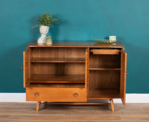 Vintage Retro Ercol Windsor Blonde Elm Sideboard