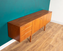 Load image into Gallery viewer, Retro Teak 1960s Long A H Macintosh Torpedo Mid Century Sideboard