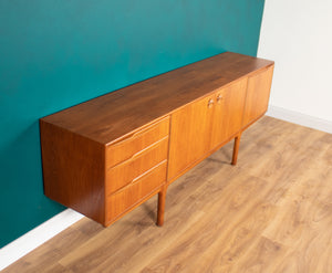 Retro Teak 1960s Long A H Macintosh Torpedo Mid Century Sideboard