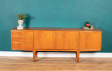 Load image into Gallery viewer, Retro Teak 1960s Long A H Macintosh Torpedo Mid Century Sideboard