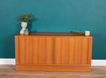 Load image into Gallery viewer, Retro Danish Modern Poul Hundevad (HU) Teak Danish Tambour Door Sideboard