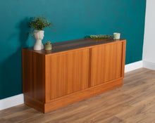 Load image into Gallery viewer, Retro Danish Modern Poul Hundevad (HU) Teak Danish Tambour Door Sideboard