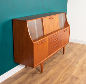 Retro Teak 1960s Jentique Classic Highboard Sideboard