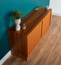 Load image into Gallery viewer, Retro Danish Modern Poul Hundevad (HU) Teak Danish Tambour Door Sideboard