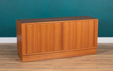 Load image into Gallery viewer, Retro Danish Modern Poul Hundevad (HU) Teak Danish Tambour Door Sideboard