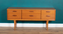 Load image into Gallery viewer, Retro Teak 1960s Austinsuite Chest Of Drawers Sideboard TV Cabinet