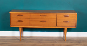 Retro Teak 1960s Austinsuite Chest Of Drawers Sideboard TV Cabinet