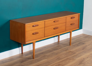 Retro Teak 1960s Austinsuite Chest Of Drawers Sideboard TV Cabinet