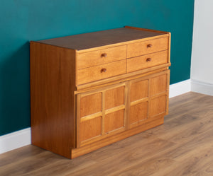 Retro Teak 1960s Nathan Squares Sideboard