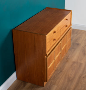 Retro Teak 1960s Nathan Squares Sideboard