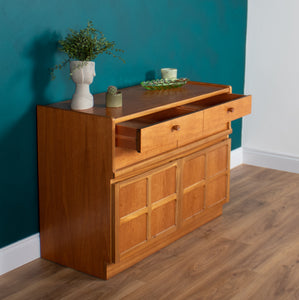 Retro Teak 1960s Nathan Squares Sideboard