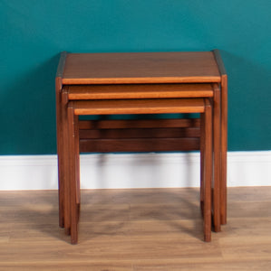 Retro Teak 1960s G Plan Quadrille Nest Of Coffee Tables