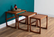 Load image into Gallery viewer, Retro Teak 1960s G Plan Quadrille Nest Of Coffee Tables