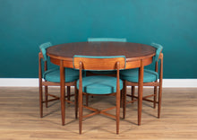 Load image into Gallery viewer, Retro Teak 1960s GPlan Fresco Dining Table &amp; 4 Four Chairs By Victor Wilkins