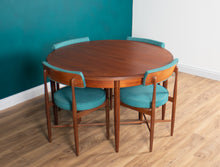 Load image into Gallery viewer, Retro Teak 1960s GPlan Fresco Dining Table &amp; 4 Four Chairs By Victor Wilkins