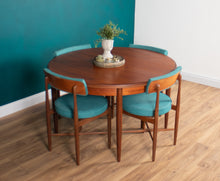 Load image into Gallery viewer, Retro Teak 1960s GPlan Fresco Dining Table &amp; 4 Four Chairs By Victor Wilkins