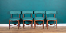 Load image into Gallery viewer, Retro Teak 1960s GPlan Fresco Dining Table &amp; 4 Four Chairs By Victor Wilkins