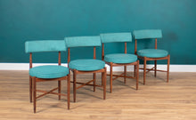 Load image into Gallery viewer, Retro Teak 1960s GPlan Fresco Dining Table &amp; 4 Four Chairs By Victor Wilkins